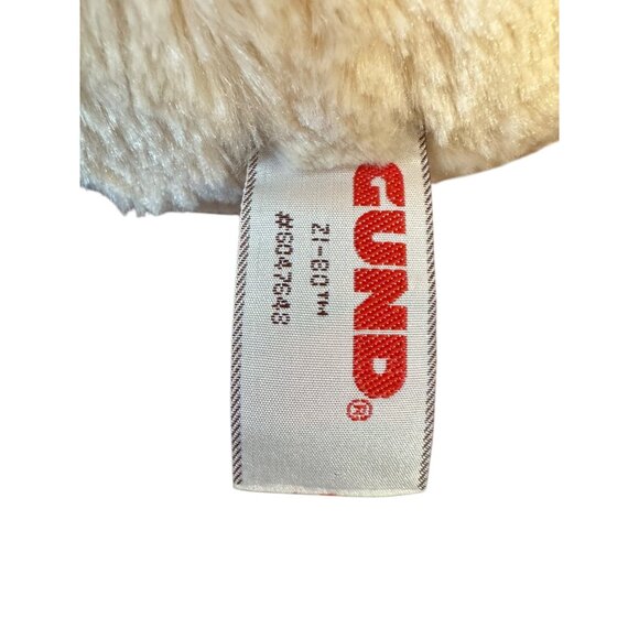 Gund Plush Panda Bear With Red Knit Sweater Featuring Union Jack Flag 12”Tall So - Picture 8 of 10